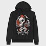 Grim Reapers Embrace, Hanorac Oversize Barbati (Unisex)