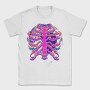 Flame Heart Burst, Tricou Barbati (Unisex)