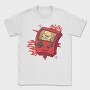 Flame Fox Arcade, Tricou Barbati (Unisex)