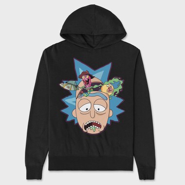 Mad Ricks Chaos, Hanorac Oversize Barbati (Unisex)