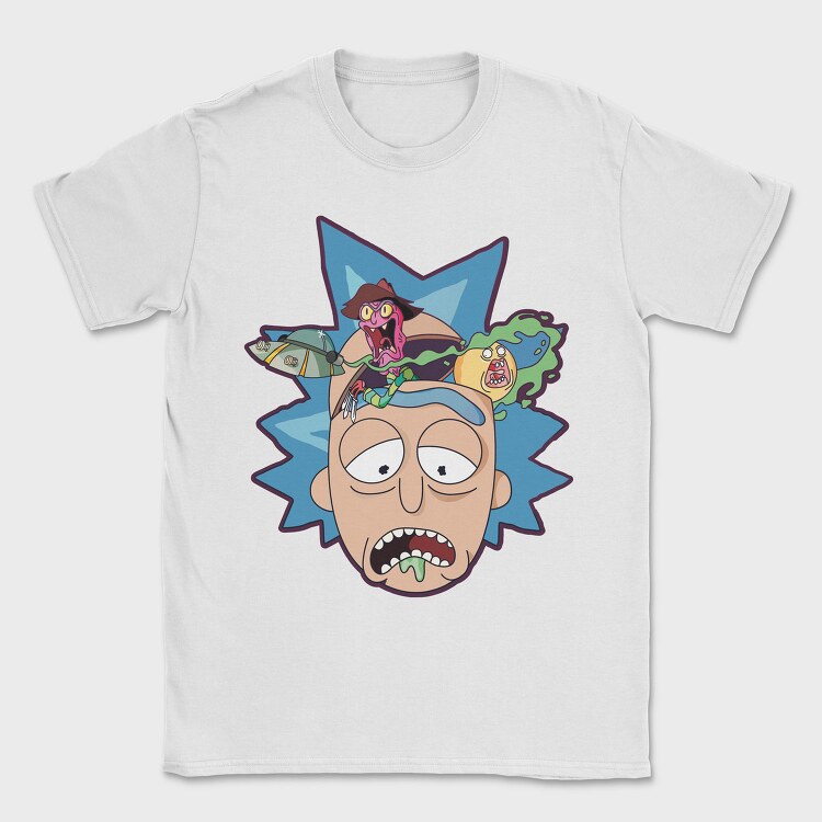 Mad Ricks Chaos, Tricou Barbati (Unisex)