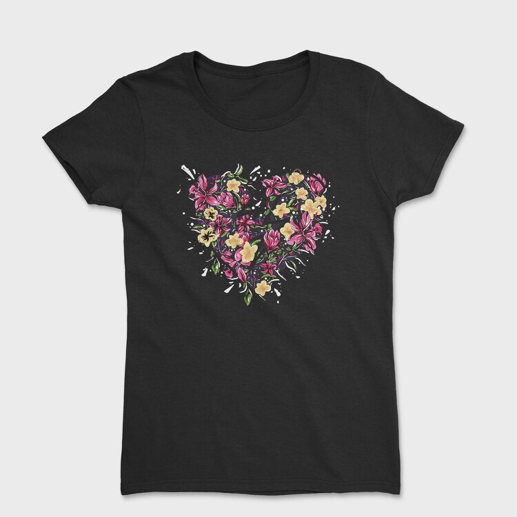 Flower Heart Dreams, Tricou Femei