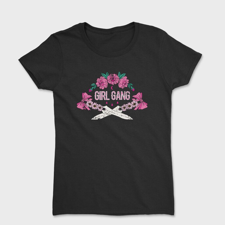 Girl Gang Blooms, Tricou Femei
