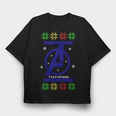 Avengers Knit Sweater, Tricou Oversize Barbati (Unisex)