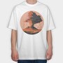 Erupting Volcano, Tricou Oversize Barbati (Unisex)