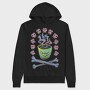 Evil Coffee Mug Bones, Hanorac Oversize Barbati (Unisex)