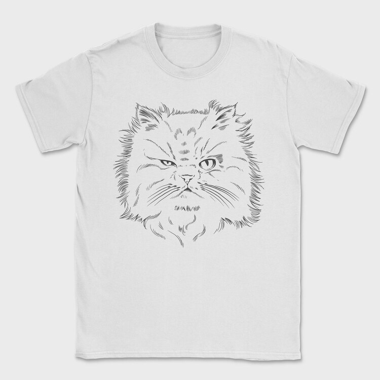 Evil Persian Cat, Tricou Barbati (Unisex)