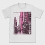 Japanese City Photographic Asian Street, Tricou Barbati (Unisex)
