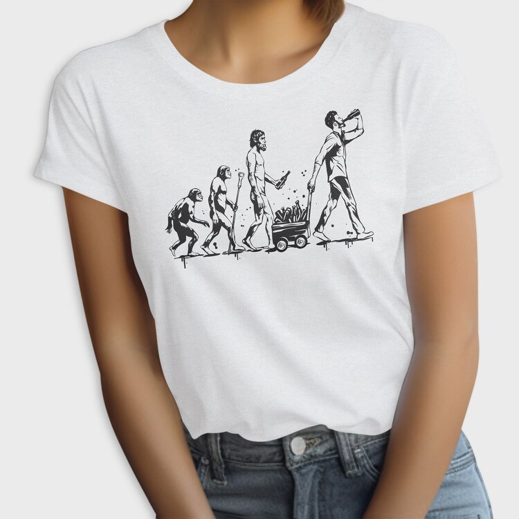 Beer Man Evolution, Tricou Femei