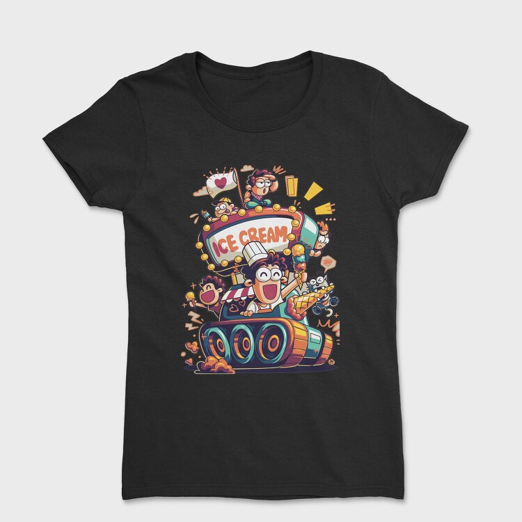 Ice Cream Truck Dreams, Tricou Femei