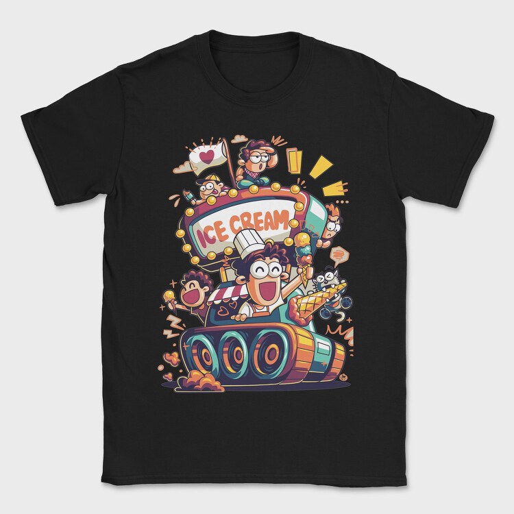 Tricou Barbati (Unisex) Imprimat digital direct in tesatura, bumbac premium 100%.