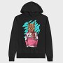Lynx Sweater Scarf, Hanorac Oversize Barbati (Unisex)
