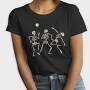 Vibing Dancing Skeletons, Tricou Femei