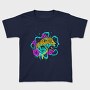 Leopard Flow Floral, Tricou Copii