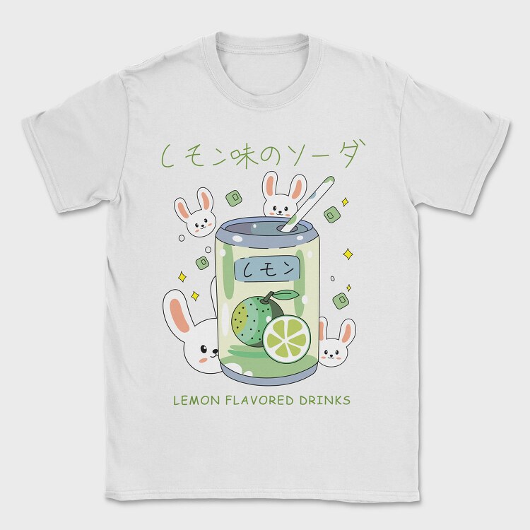 Lemon Bunny Soda, Tricou Barbati (Unisex)