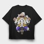 Grandma Cool Vibes, Tricou Oversize Barbati (Unisex)