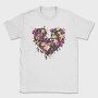 Flower Heart Dreams, Tricou Barbati (Unisex)