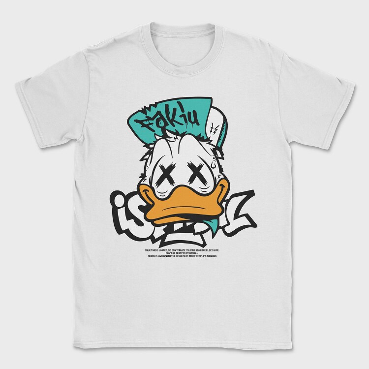 Fakiu Duck Face, Tricou Barbati (Unisex)