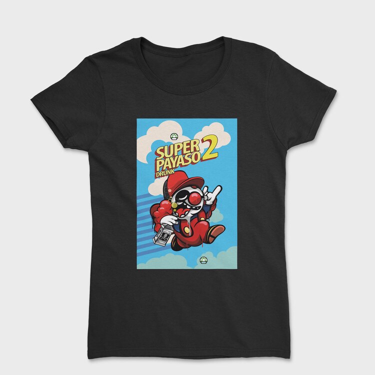 Drunk Clown Cloud, Tricou Femei