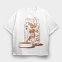 Jar Of Dog Animals Dogtors Medicine Cartoon, Tricou Oversize Barbati (Unisex)