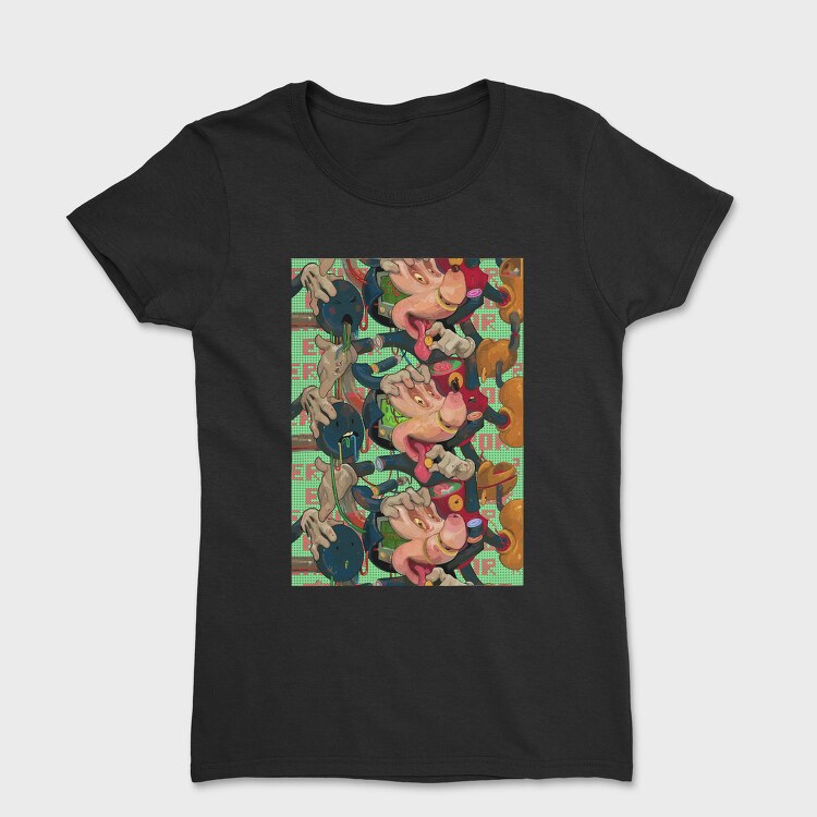 Cyberpunk Chaos, Tricou Femei