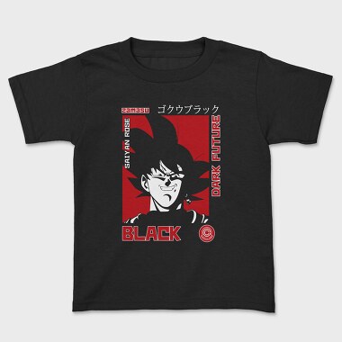 Dark Future Black, Tricou Copii