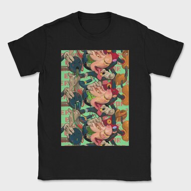 Cyberpunk Chaos, Tricou Barbati (Unisex)