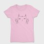 Middle Finger Cat, Tricou Femei
