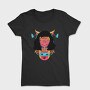 Cyber Pink Horns, Tricou Femei