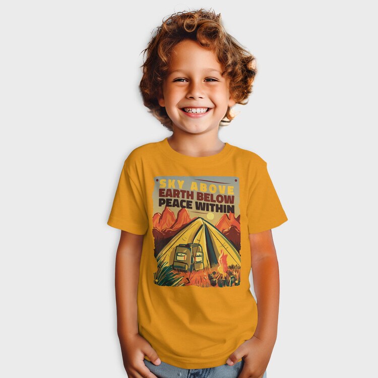 Camping Sky Above, Tricou Copii