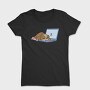 Doggo Laptop Dreams, Tricou Femei