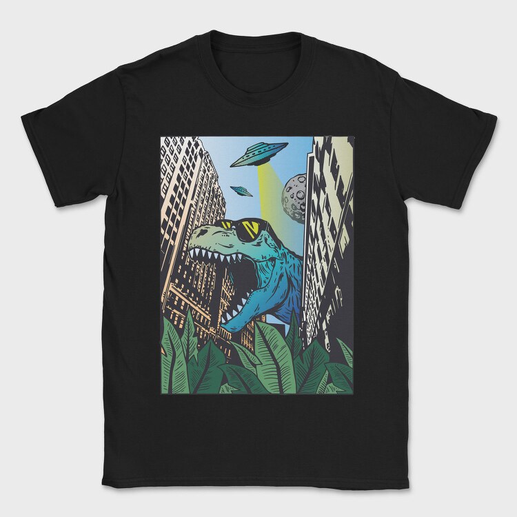 Dino Sunglasses City, Tricou Barbati (Unisex)