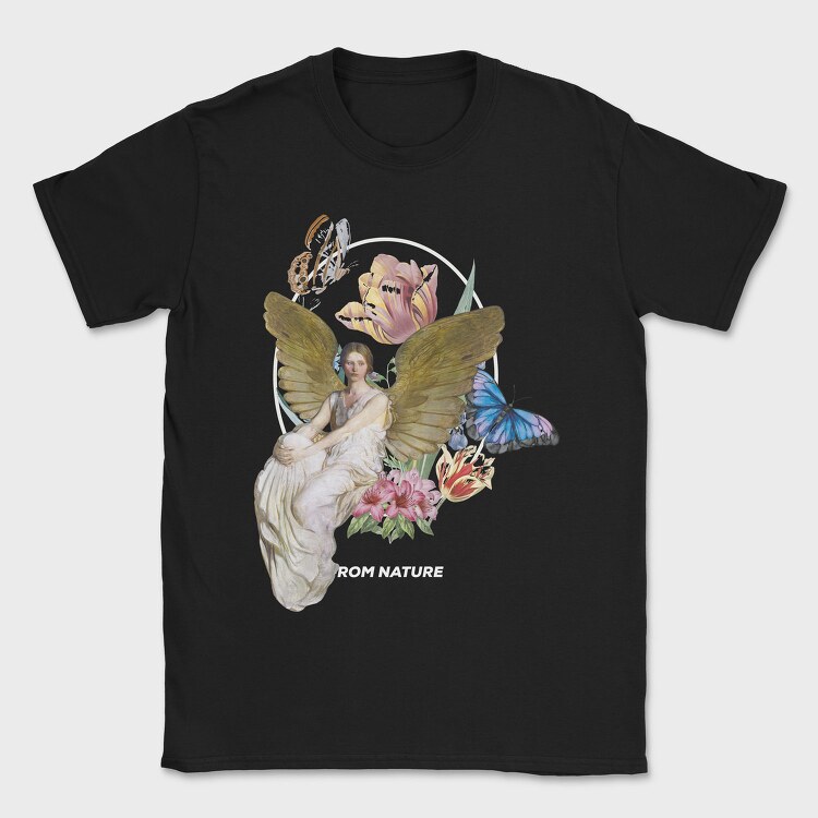 Fairy Wings Bloom, Tricou Barbati (Unisex)