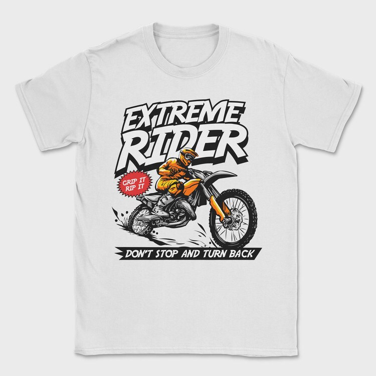 Extreme Rider Vibe, Tricou Barbati (Unisex)