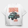 Explore More Adventure, Tricou Oversize Barbati (Unisex)