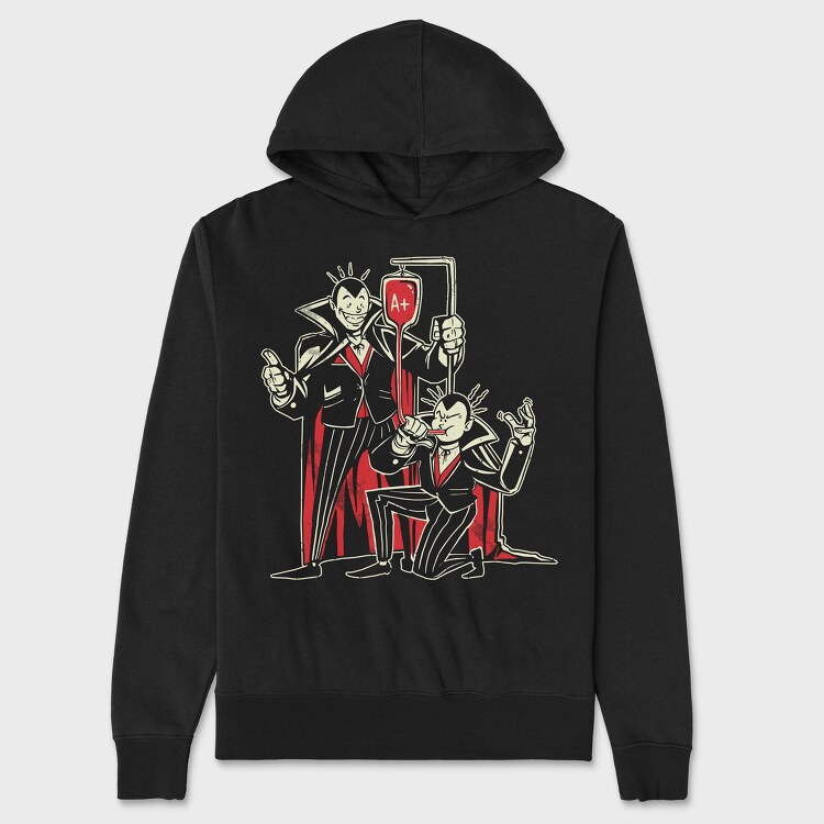 Blood Bong Vampires, Hanorac Oversize Barbati (Unisex)