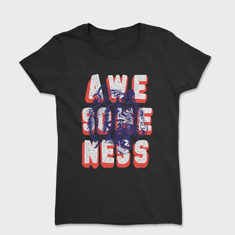 Awesome Beast Vibes, Tricou Femei