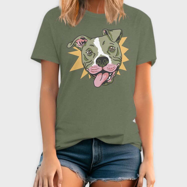 Funny Pitbull, Tricou Barbati (Unisex)