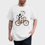Cow Bike, Tricou Barbati (Unisex)