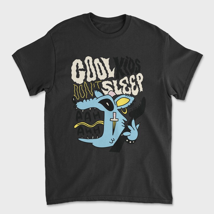 Cool Kids Dont Sleeep, Tricou Barbati (Unisex)