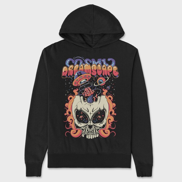 Cosmic Escape, Hanorac Oversize Barbati (Unisex)