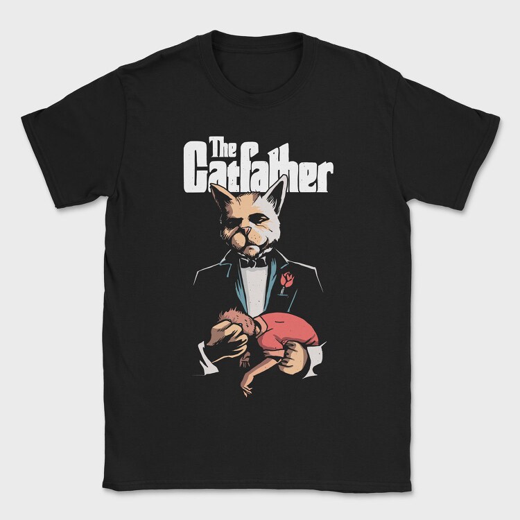 Catfathers Embrace, Tricou Barbati (Unisex)