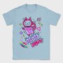 Cat Astronaut Meow, Tricou Barbati (Unisex)