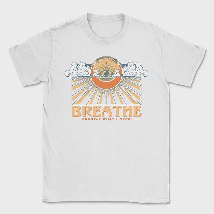 Breathe The Sky, Tricou Barbati (Unisex)