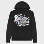 Believe In You Blooms, Hanorac Oversize Barbati (Unisex)