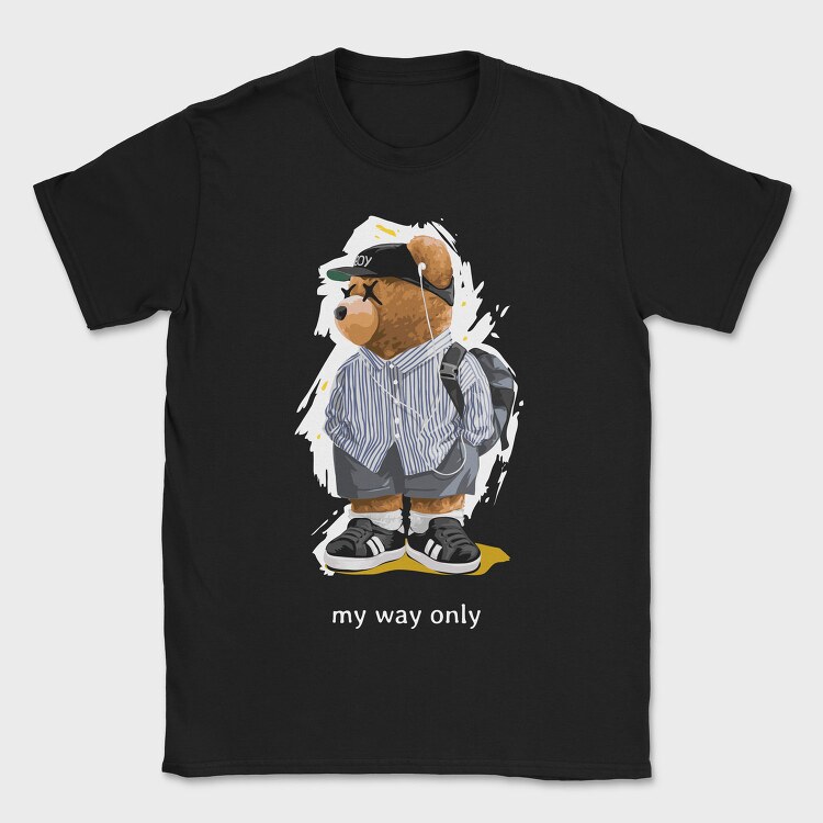 Bear Street Style, Tricou Barbati (Unisex)