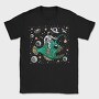 Astronaut Fish Space Ride, Tricou Barbati (Unisex)
