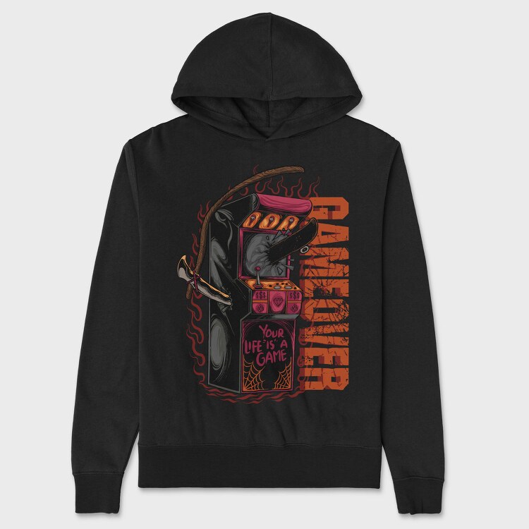 Arcade Demon Game, Hanorac Oversize Barbati (Unisex)