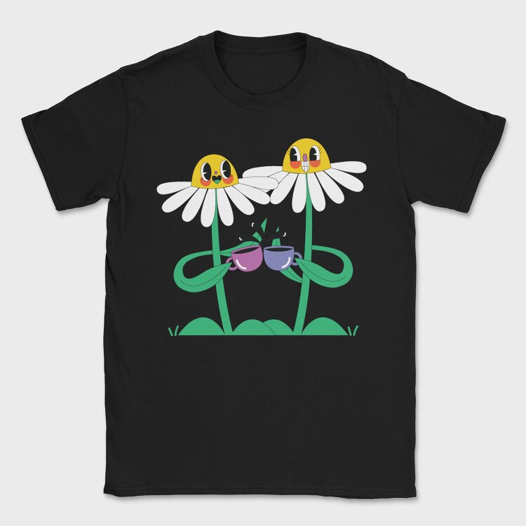 Daisy Tea Dreams, Tricou Barbati (Unisex)
