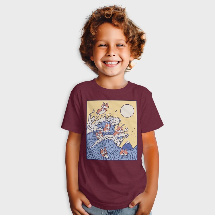 Corgi Big Wave, Tricou Copii